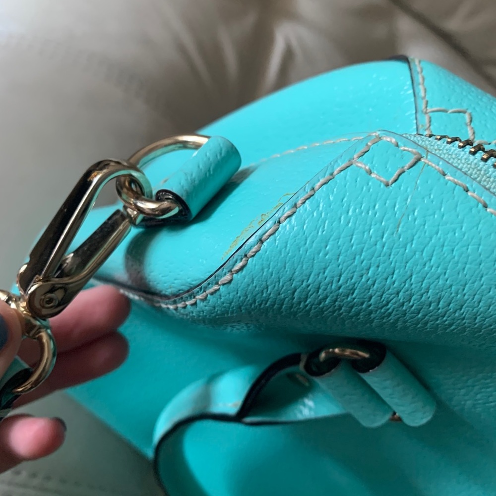 Kate Spade Aqua/ Tiffany Blue Purse 💙 - Picture 12 of 14